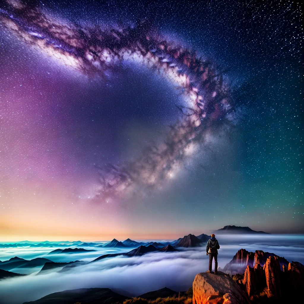 Desvendando o Esplendor dos Sonhos: Os Significados Mais Profundos 3 Fotos sonhador estrelas montanha 3