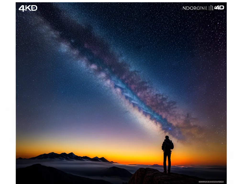 Fotos sonhador estrelas montanha 8