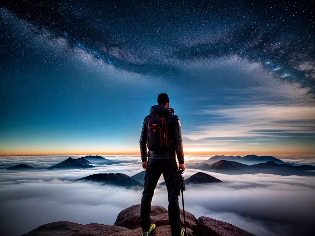 Fotos sonhador estrelas tecnologia