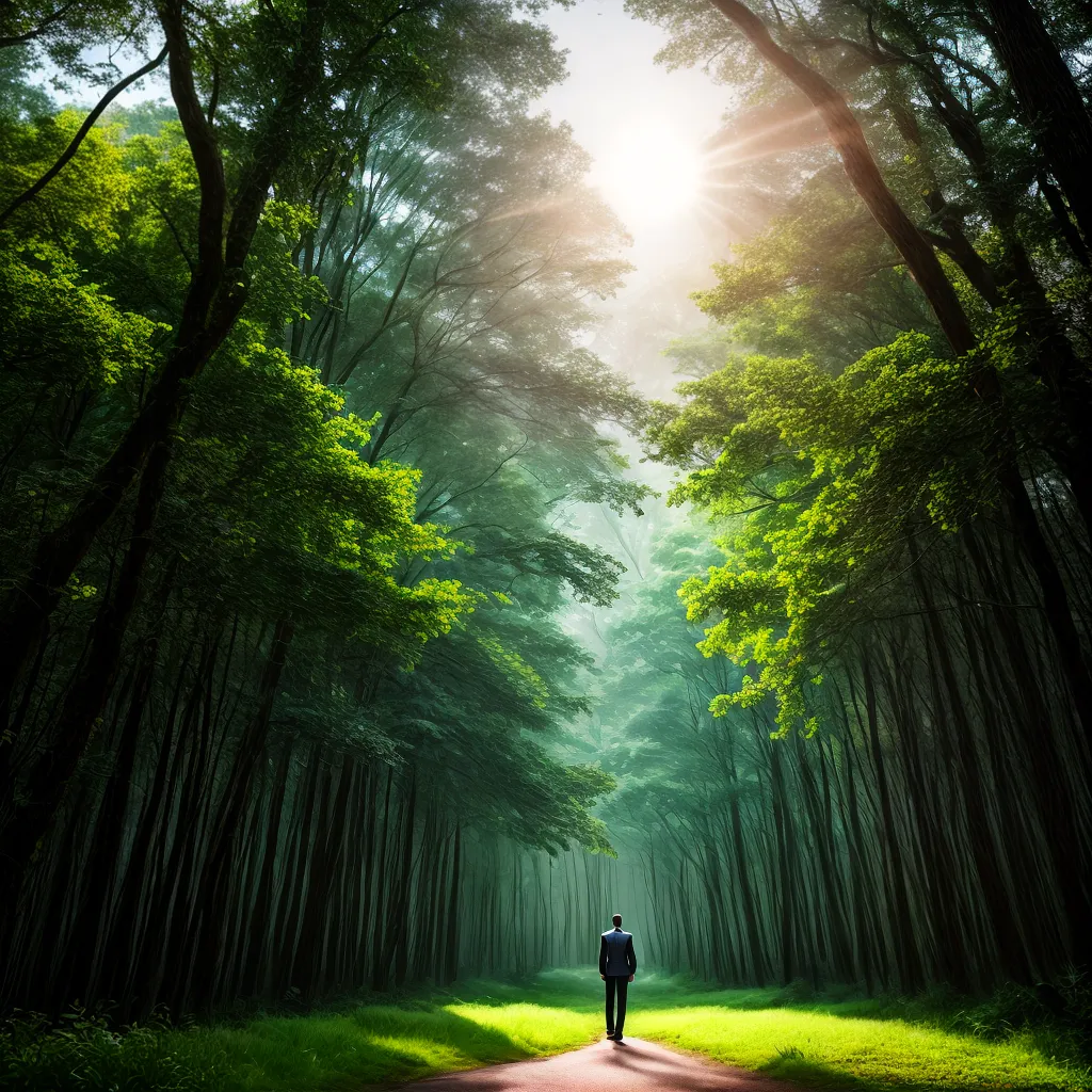 1. Descubra o mistério por trás dos sonhos com árvores 4 Fotos sonhador floresta misterio