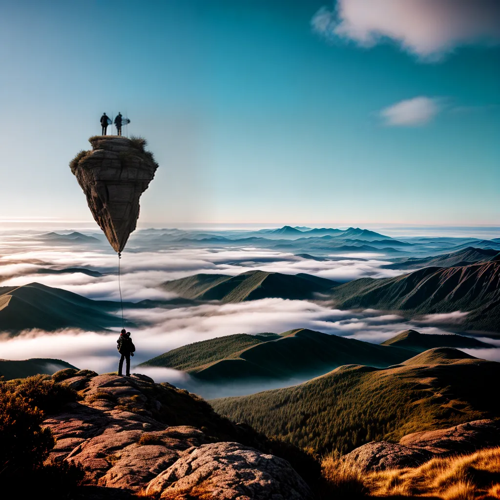 Desbrave o Territorialismo dos Sonhos: Descubra seu Significado 2 Fotos sonhador montanha paisagem nuvens