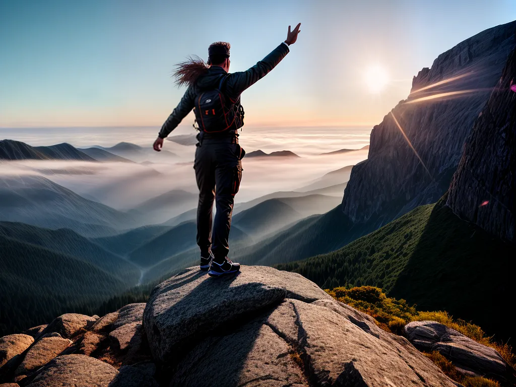Apaixonado por Sonhos: Descubra o Poder da Motivação 4 Fotos sonhador montanha sol