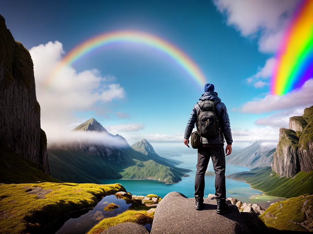 Lembranças Desvendadas: O Surpreendente Significado dos Sonhos 6 Fotos sonhador nuvem arcoiris
