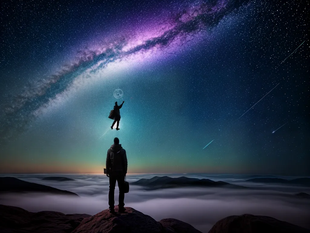 Fotos sonhador nuvem ceu estrelas