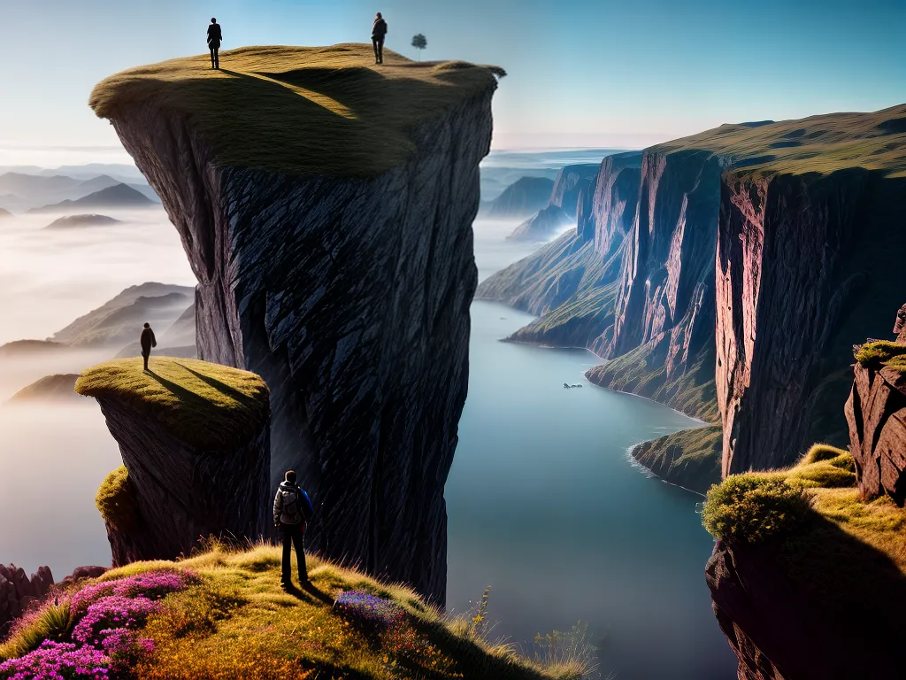 Sonhar é uma viagem: desvende o significado por trás dos seus 4 Fotos sonhador paisagem colorida desfiladeiro