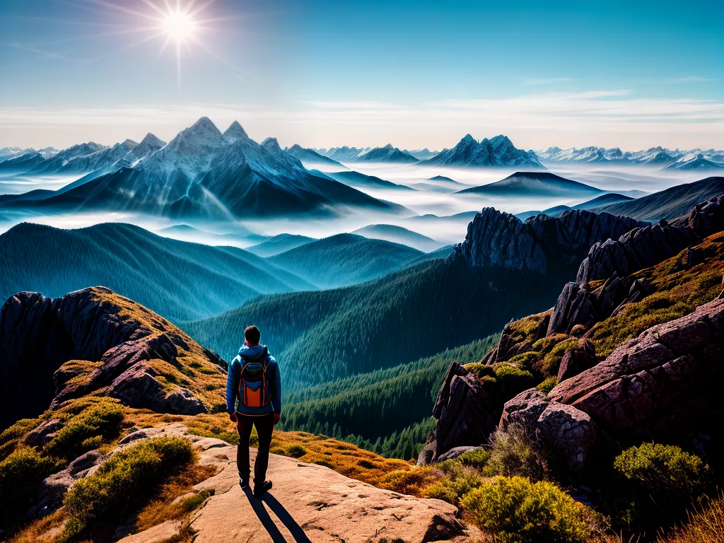 Descubra o Significado dos Sonhos e Desbrave Seu Interior! 6 Fotos sonhador pico montanha