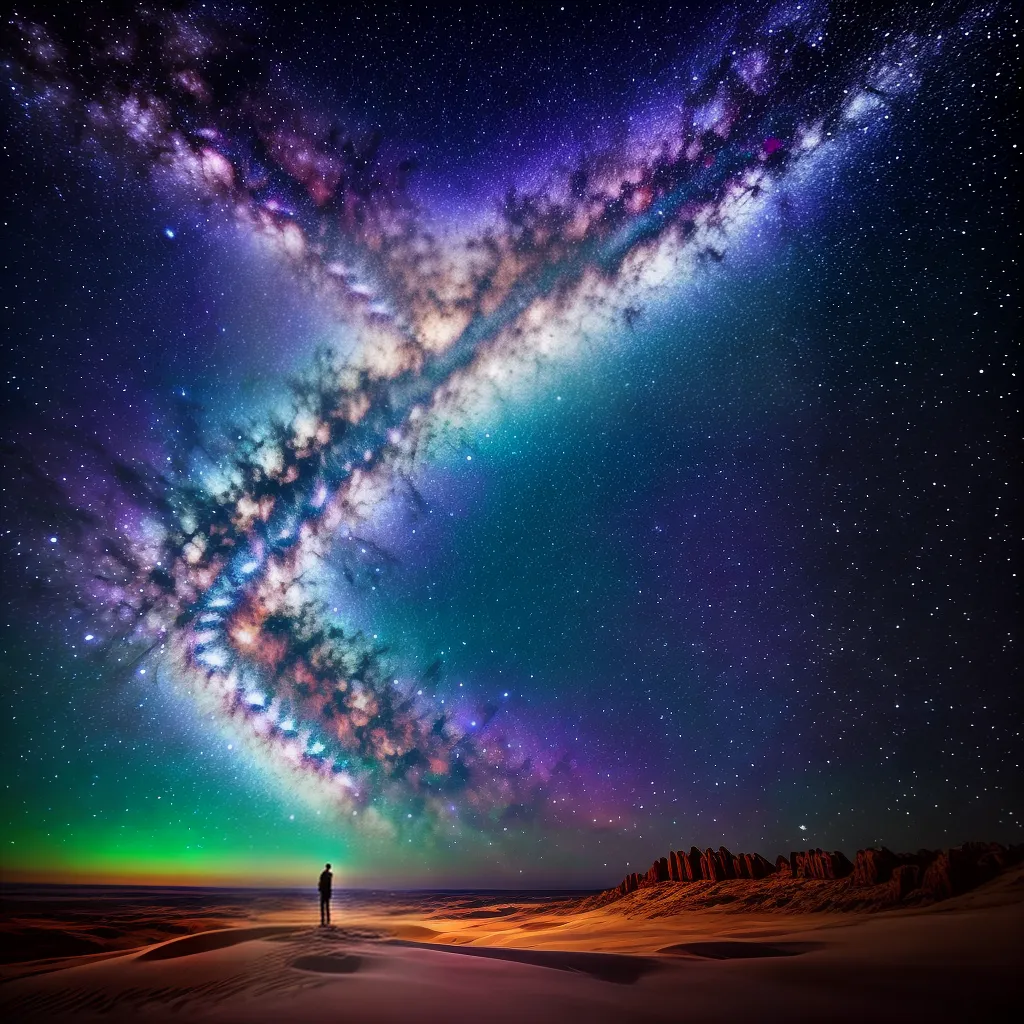 Significado de Sonhar com Galáxia 4 Fotos sonhando galaxia infinito potencial estrelas