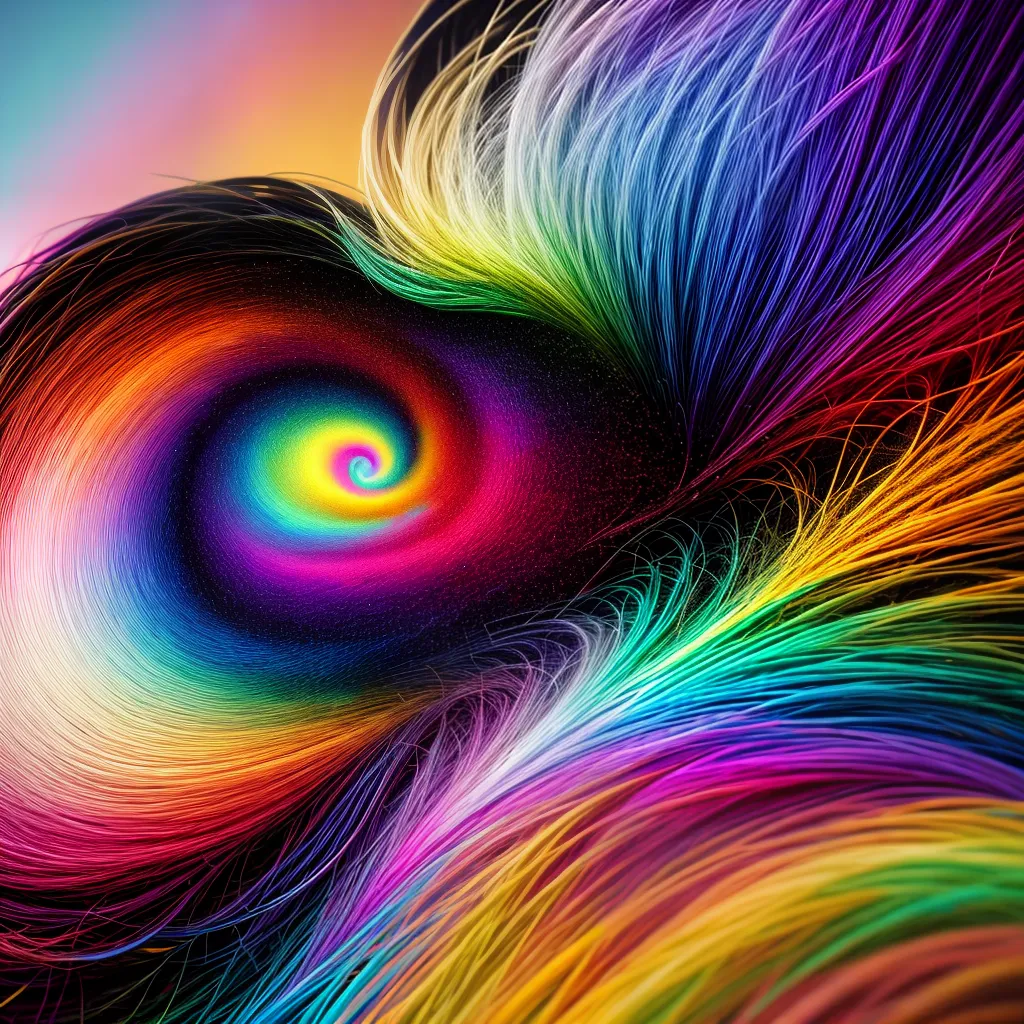Sonhar com Arte: Desvendando os Significados dos Sonhos 2 Fotos sonho abstrato pintura colorida