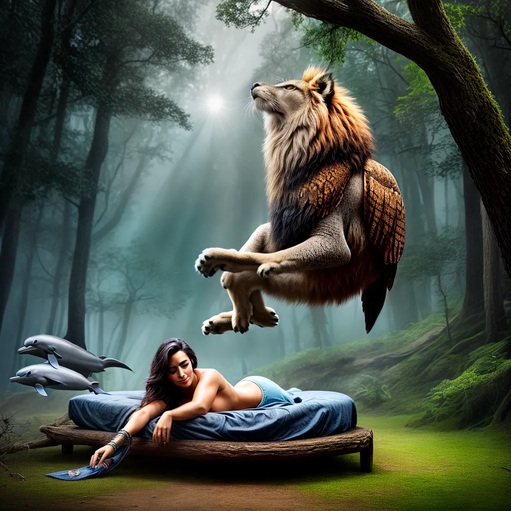 Fotos sonho animais surreal borboleta