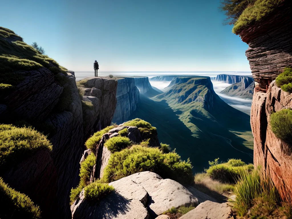 Fotos sonho apoio infinito paisagem