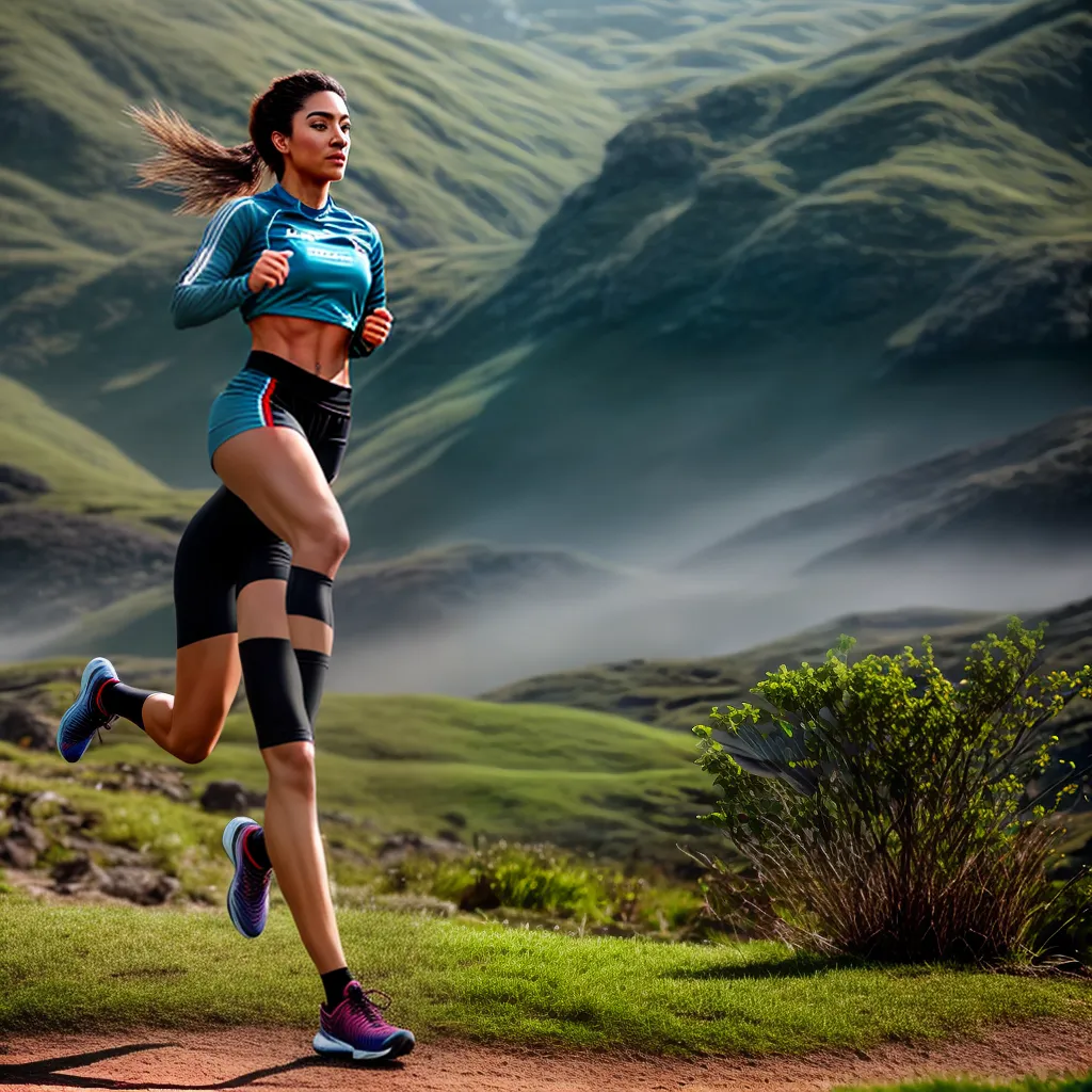 Fotos sonho atleta avaliador paisagem