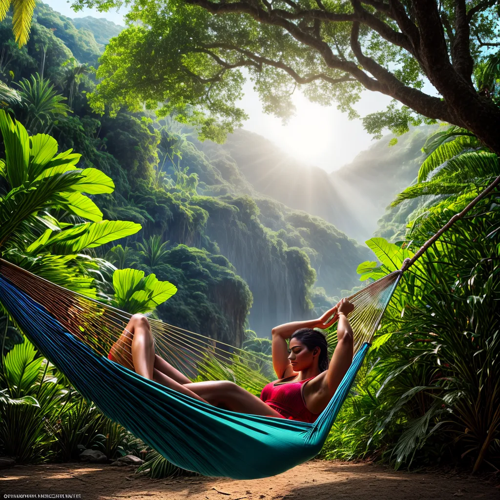 Fotos sonho bananas nativas hammock folhagem