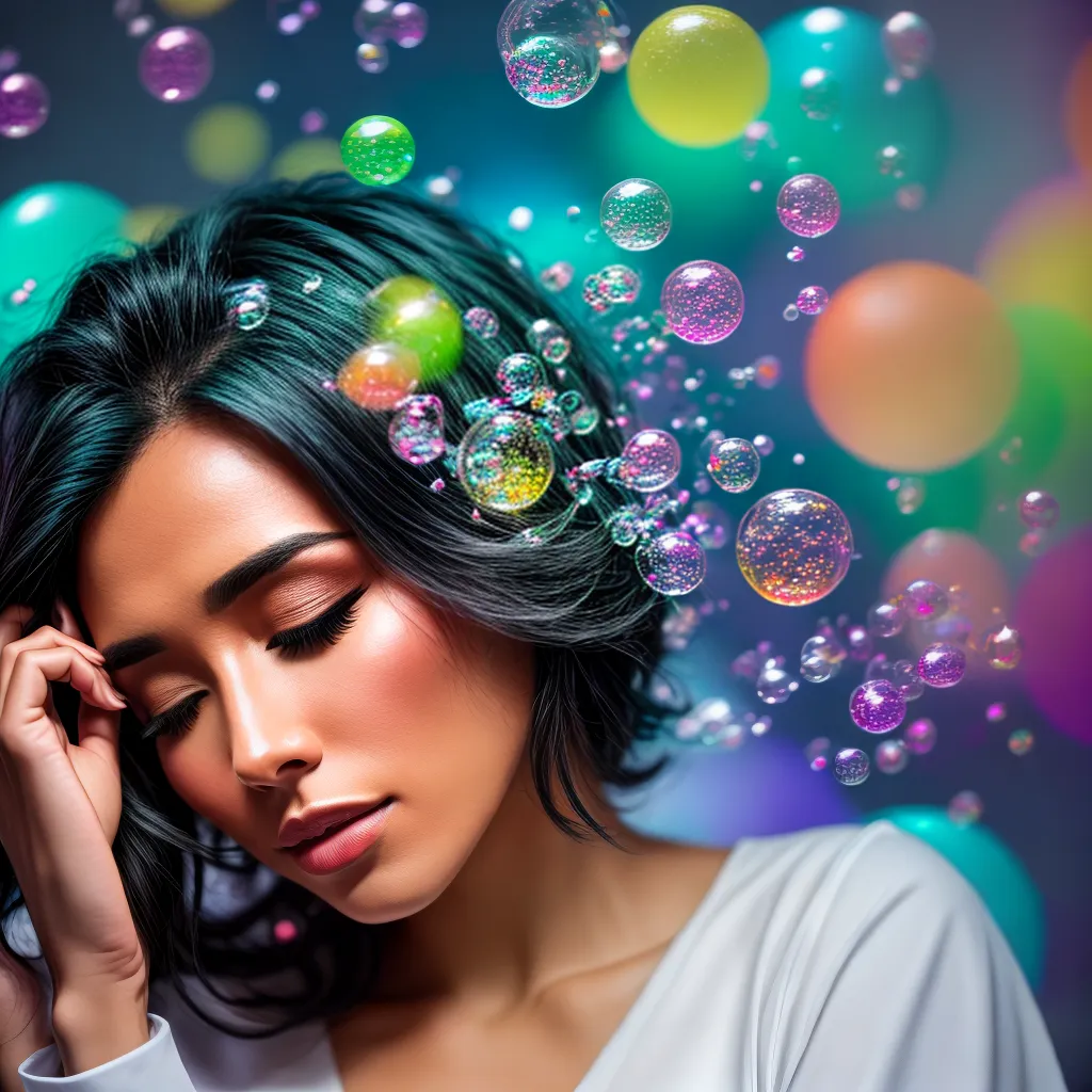 O Poder dos Sonhos: Descubra o Significado e a Influência em sua Vida 2 Fotos sonho bolhas coloridas interconectadas