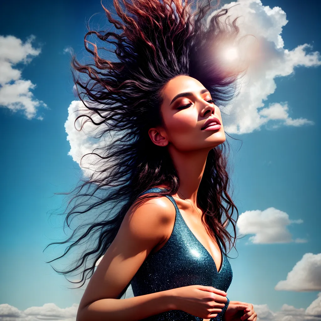 Fotos sonho celestial vortex ilustracao