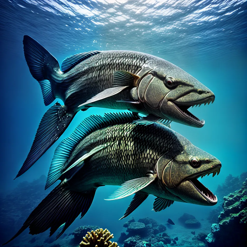 Fotos sonho coelacanto prehistorico misterio