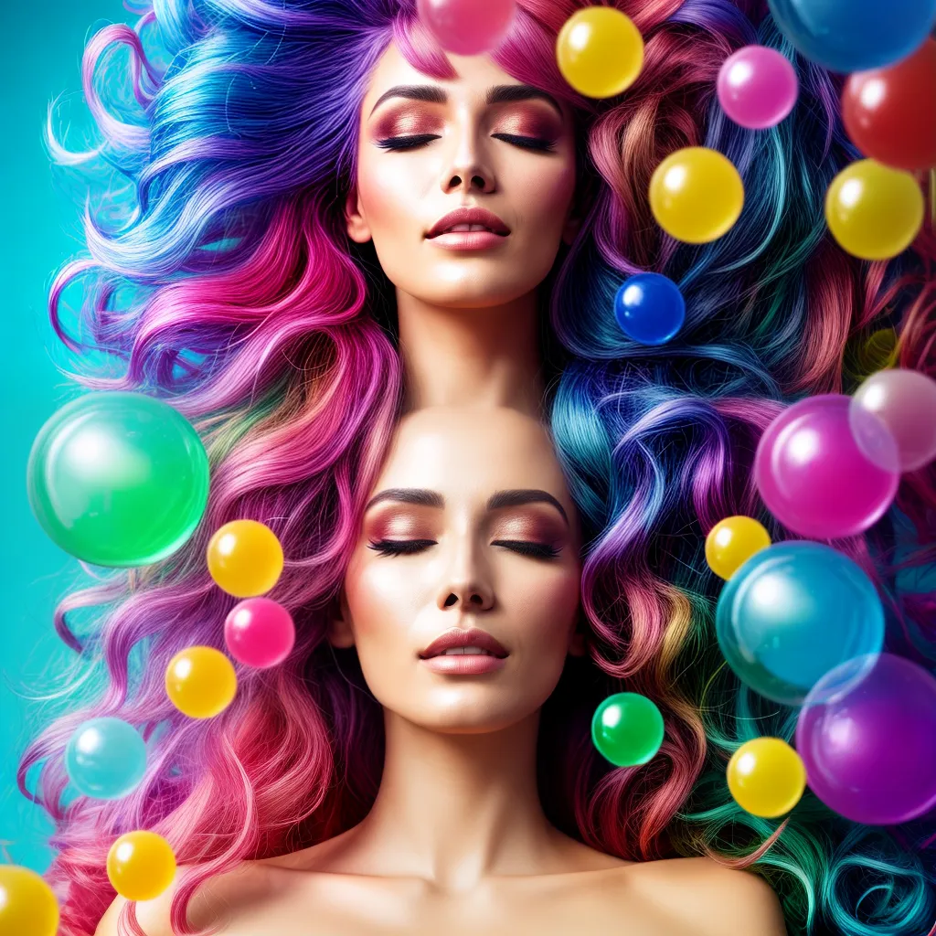 Fotos sonho colorido ilustracao