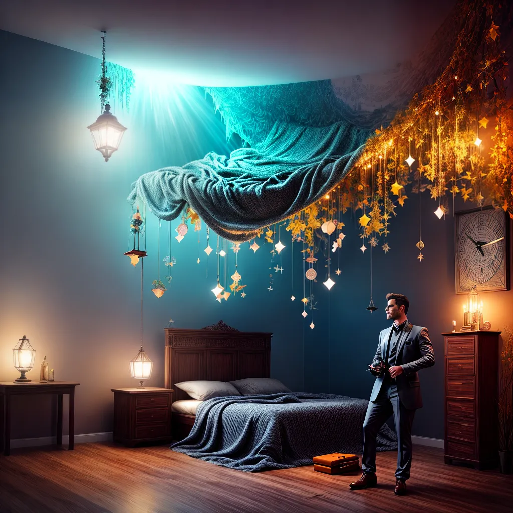 Desvendando os Mistérios dos Sonhos: O Significado por Trás das Profundezas Noturnas 4 Fotos sonho colorido paz dormir 1