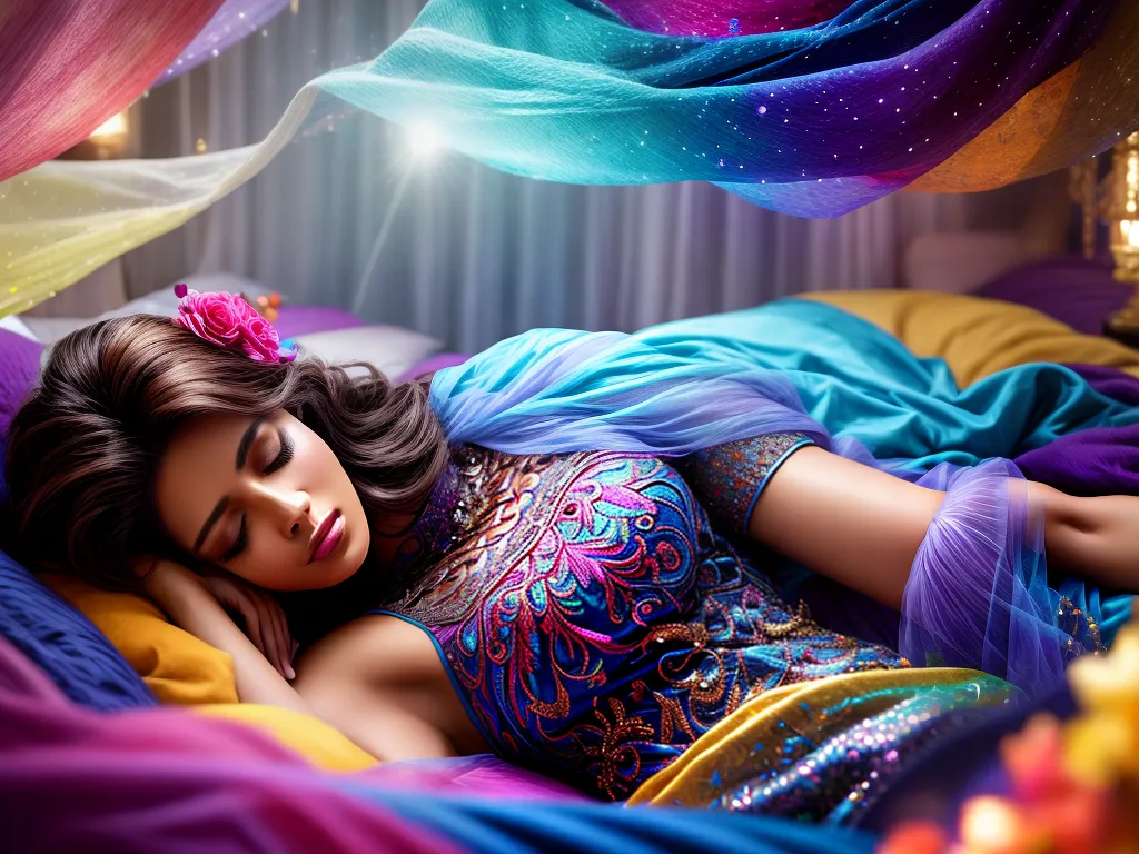 A elegância dos sonhos: desvendando seus significados 3 Fotos sonho colorido paz serenidade 1