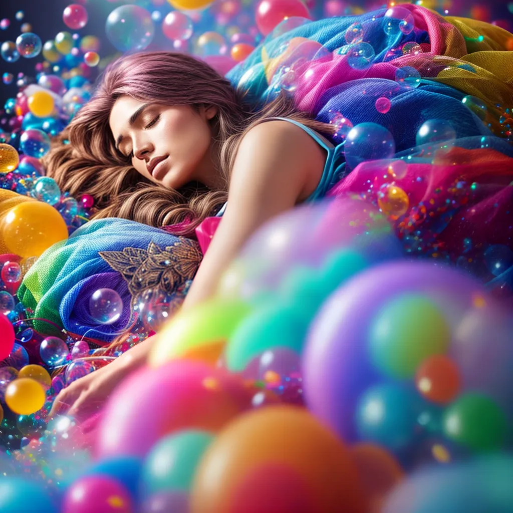 Fotos sonho colorido simbolos sono