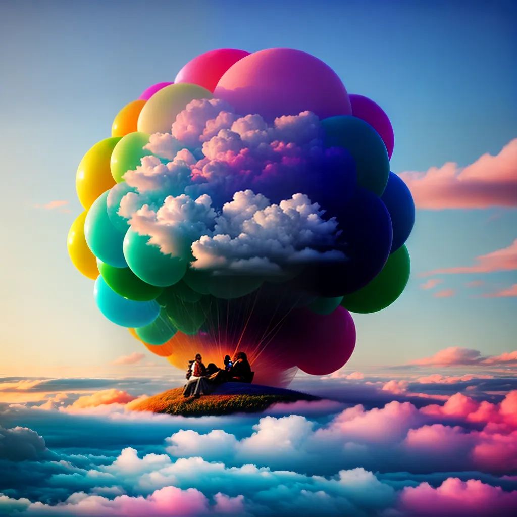 Descubra o Significado dos Sonhos com Prêmios Monstruosos 6 Fotos sonho criaturas coloridas nuvem