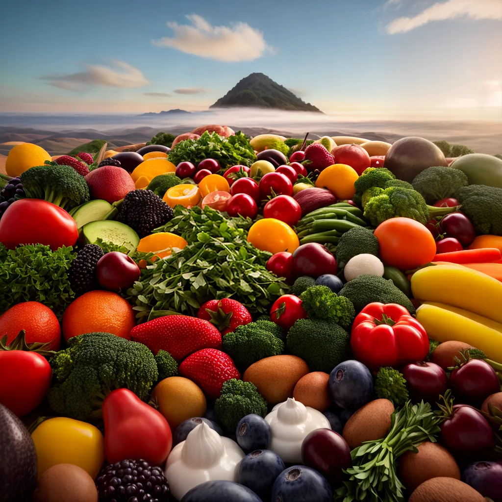 Fotos sonho culinario nuvem ingredientes