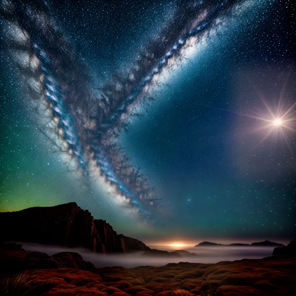 Fotos sonho estrelas nuvens misterio