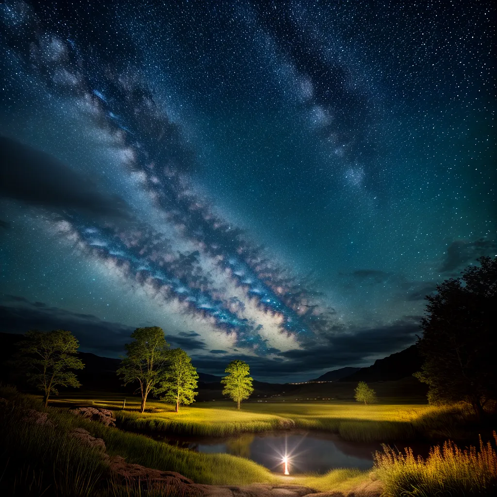 Sonhos Perfeitos: Explorando o Mundo Onírico em Detalhes 4 Fotos sonho estrelas vibrante magico