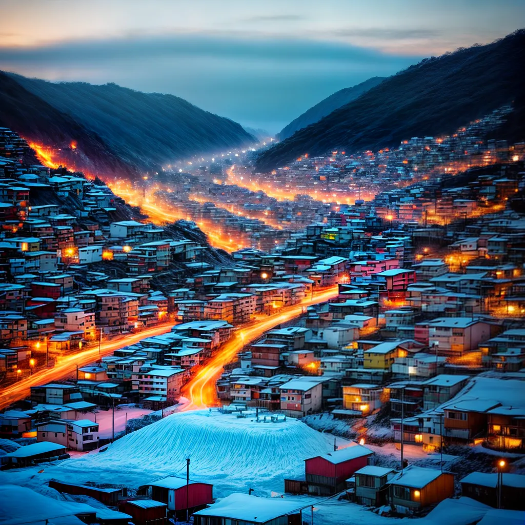 Fotos sonho favela congelada resiliencia