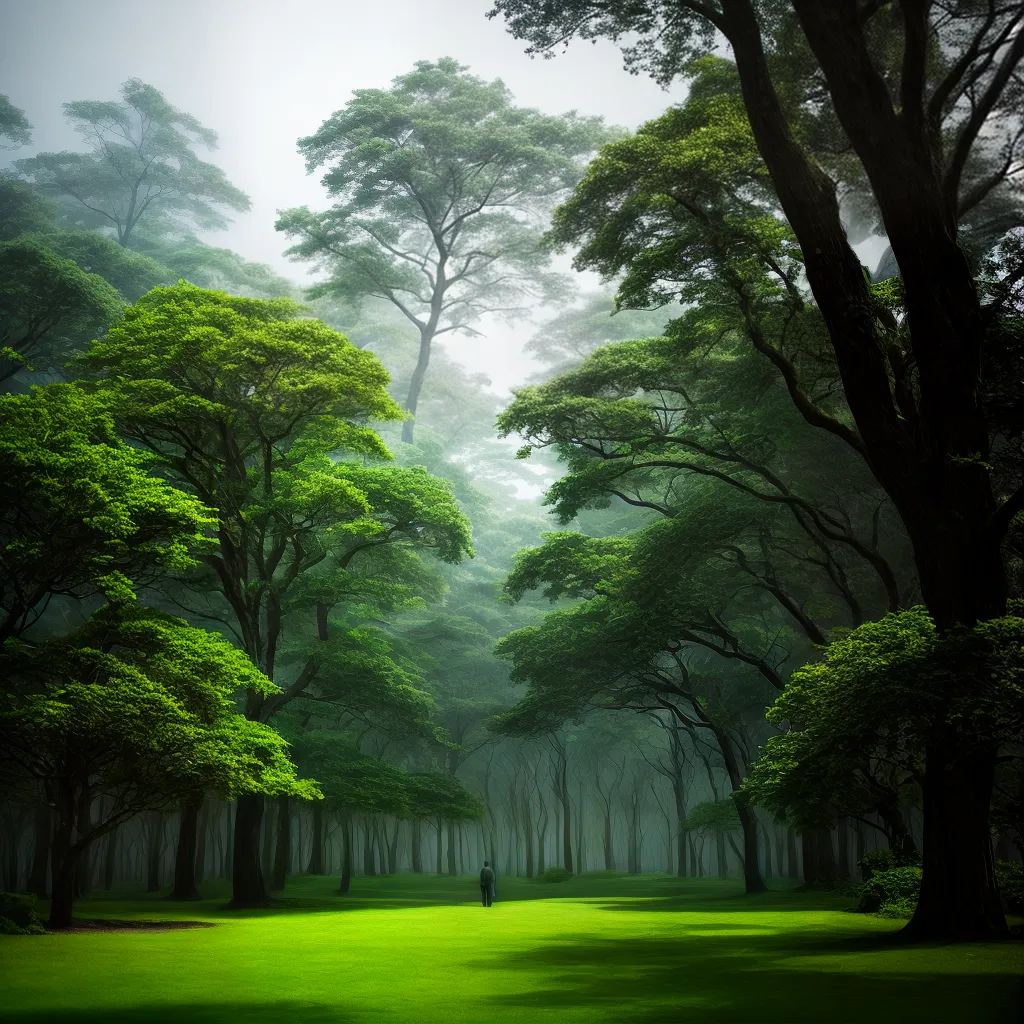 1. Descubra o mistério por trás dos sonhos com árvores 3 Fotos sonho floresta arvores paz