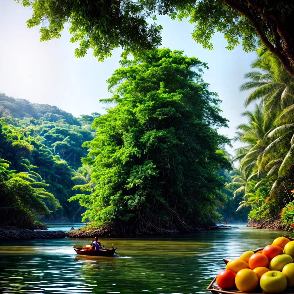 Sonhar com Frutas, Embarcações e Selvas: Qual seu Significado? 2 Fotos sonho frutas barco jungles significado