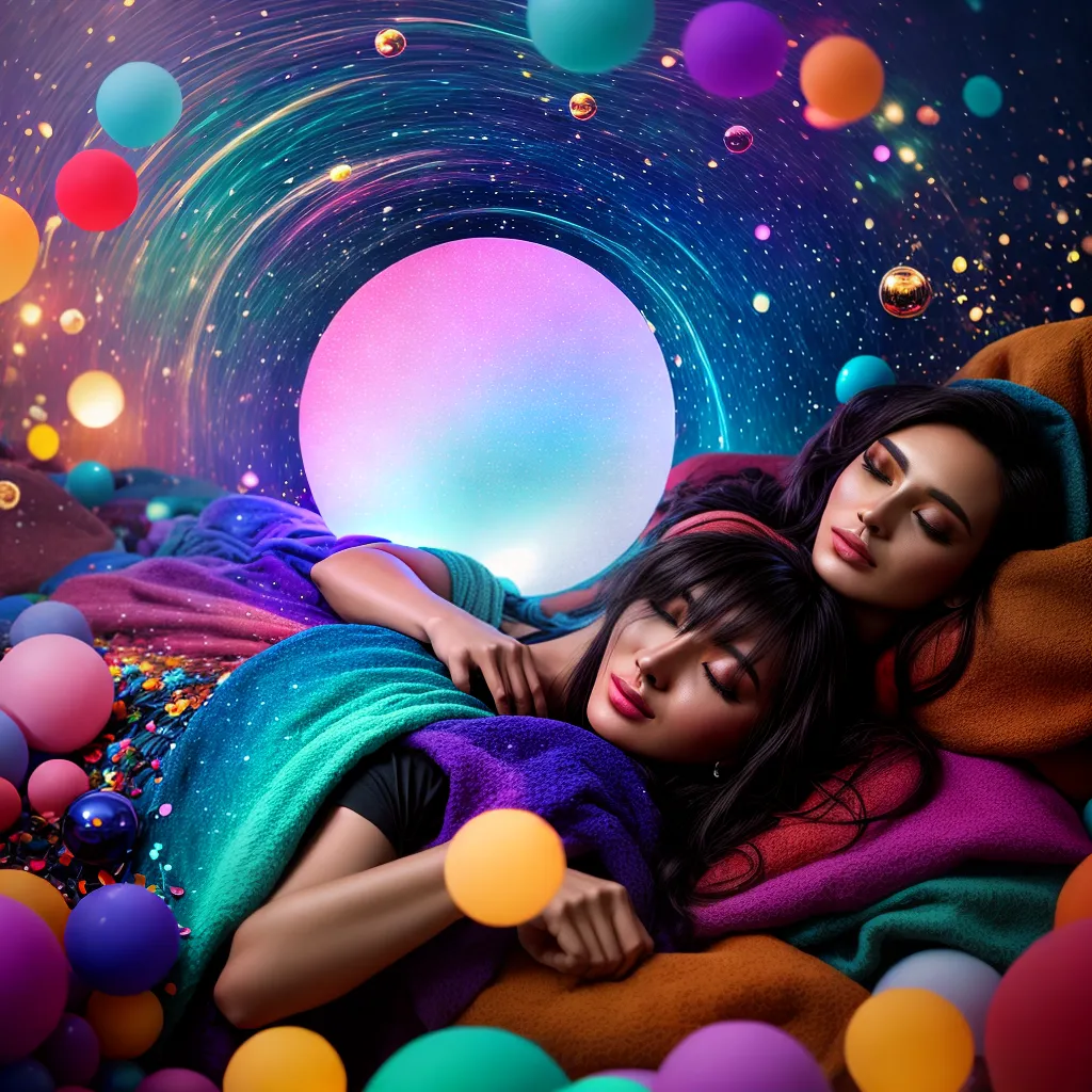Fotos sonho galaxia objeto flutuante