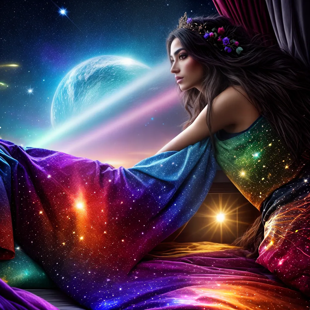 A Profunda Compreensão dos Sonhos: Significados e Significados 5 Fotos sonho galaxia surreal pessoa cama