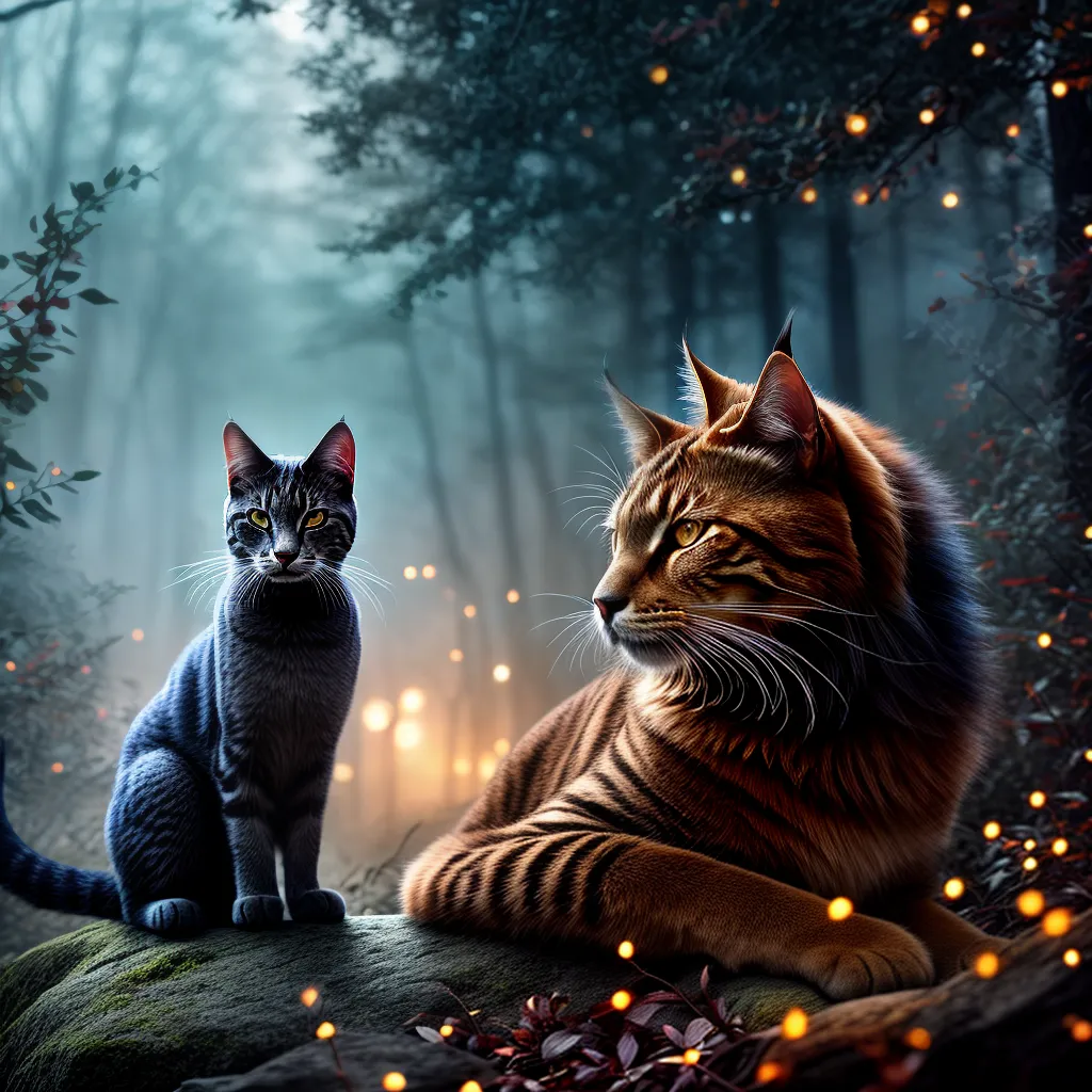 Som Felino: Descobrindo os Significados dos Sonhos 4 Fotos sonho gatos misticos