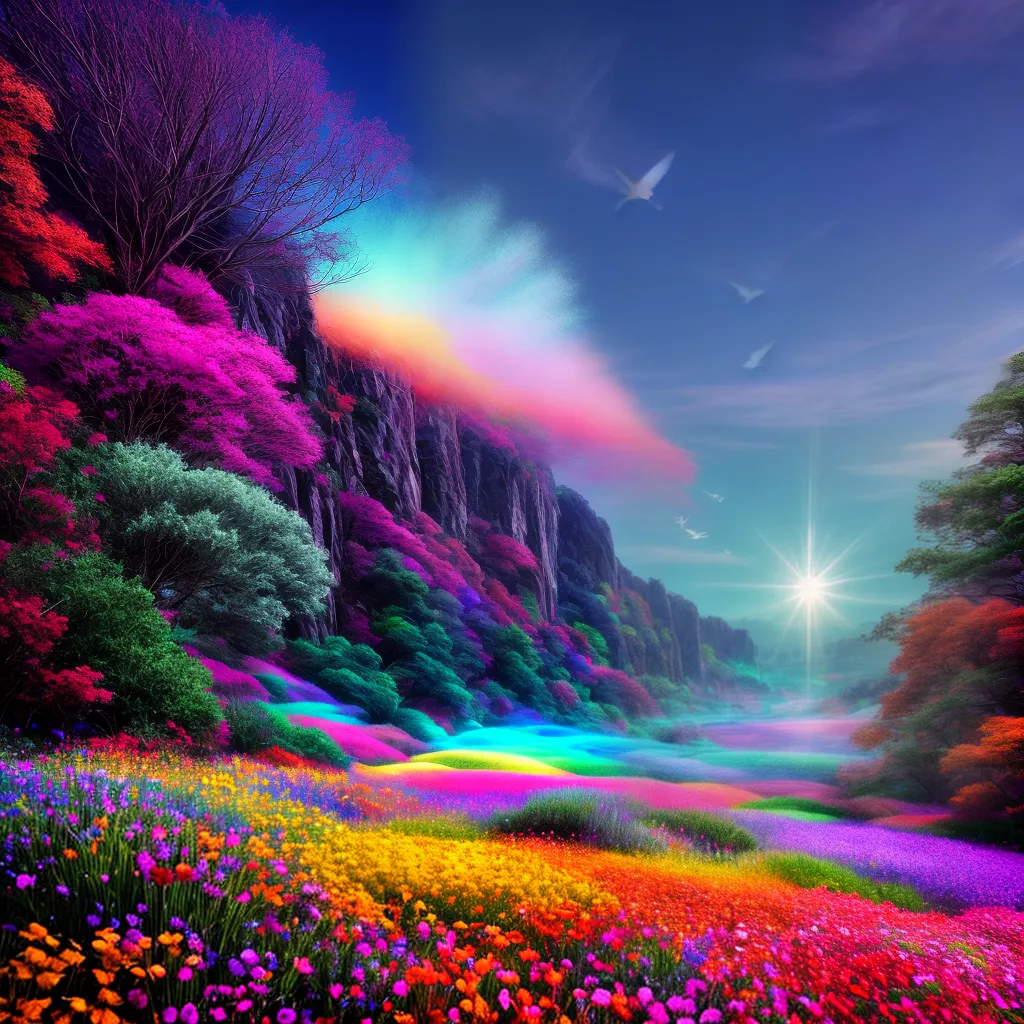 Fotos sonho ilustracao colorida surreal
