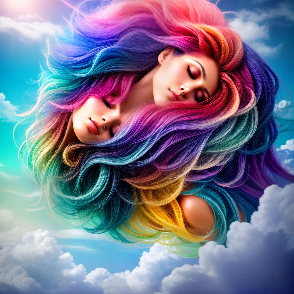 Fotos sonho imaginacao ilustracao colorida