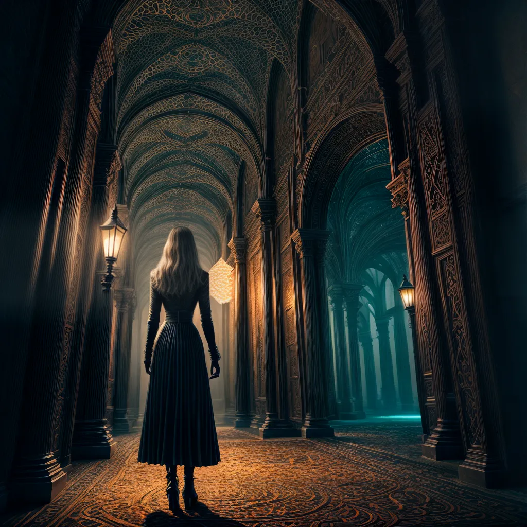 Desvende os Enigmas: O Significado dos Sonhos com Labirintos! 4 Fotos sonho labirinto misterio lanterna