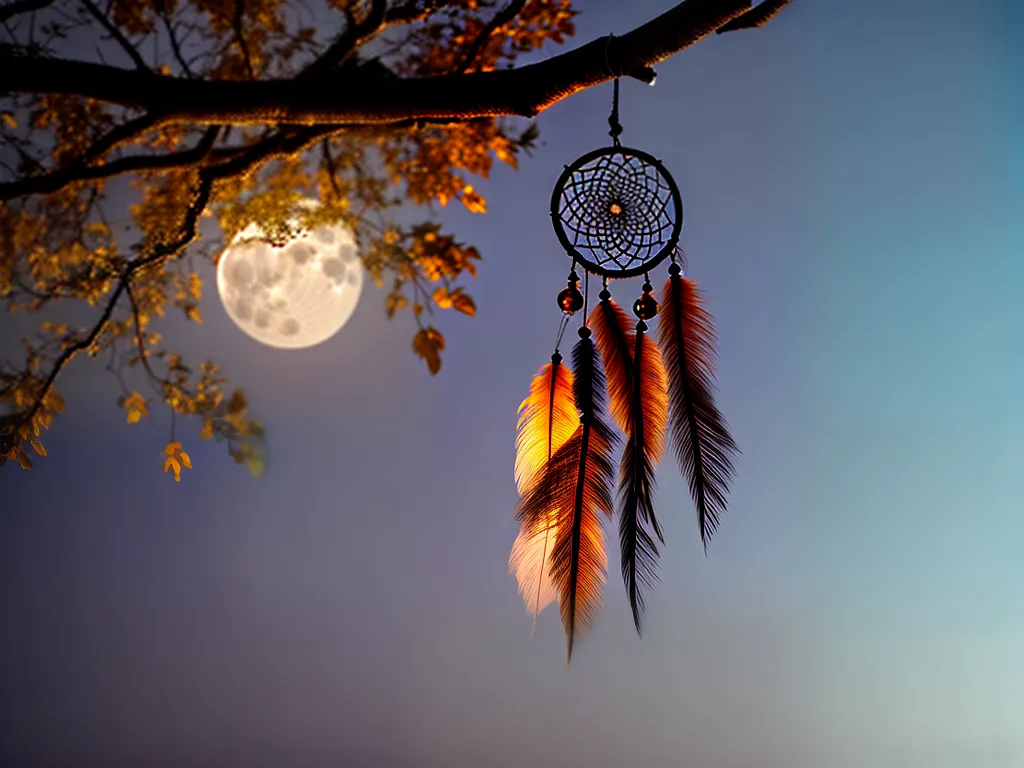 Fotos sonho lua capturador arvore