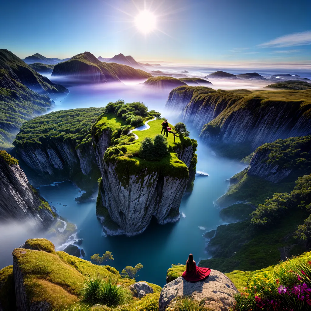 Sonhos Lúcidos: Descubra o Significado por Trás do seu Subconsciente 4 Fotos sonho lucido paisagem colorida
