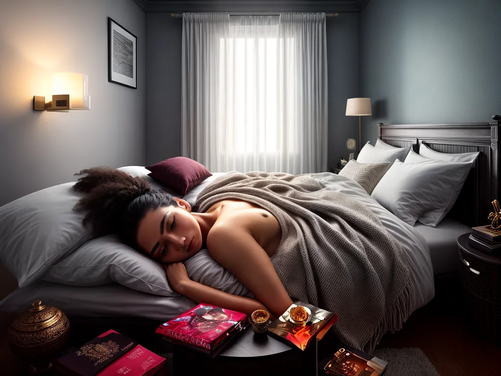 Fotos sonho misterioso pessoa cama 21