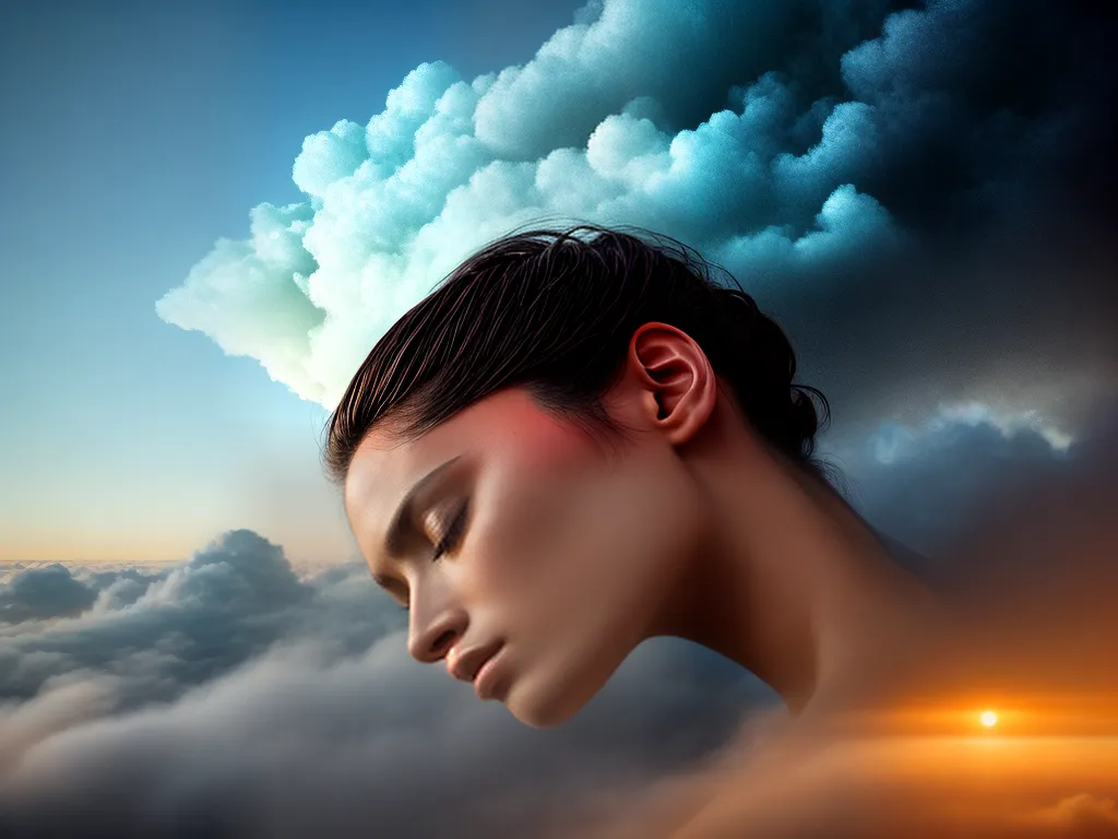 A elegância dos sonhos: desvendando seus significados 2 Fotos sonho misterioso pessoa nuvem 2