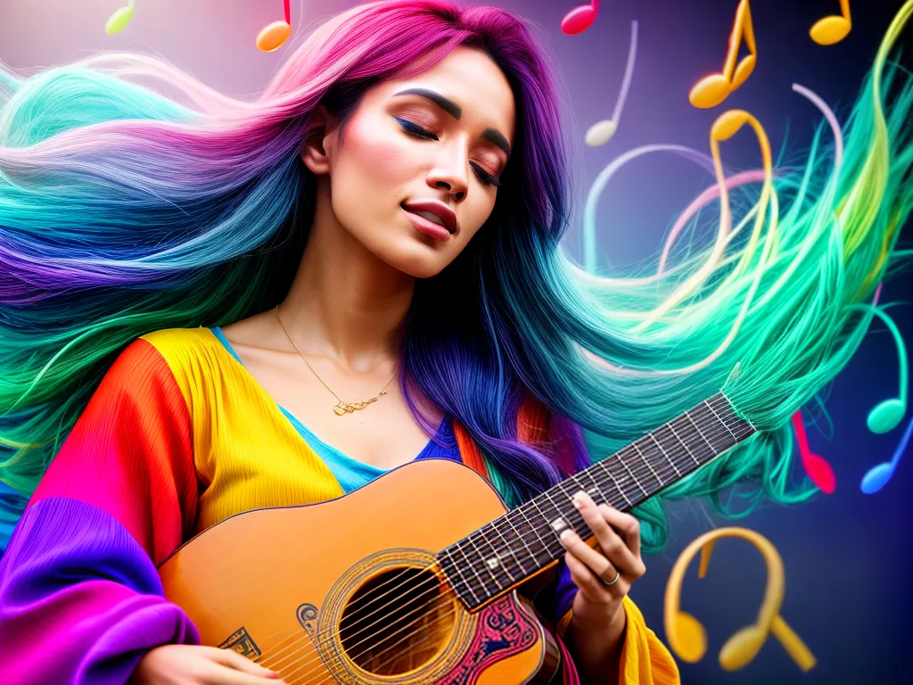 Sonhar com Música no Mundo Onírico: Decifrando os Significados 5 Fotos sonho musical colorido 3