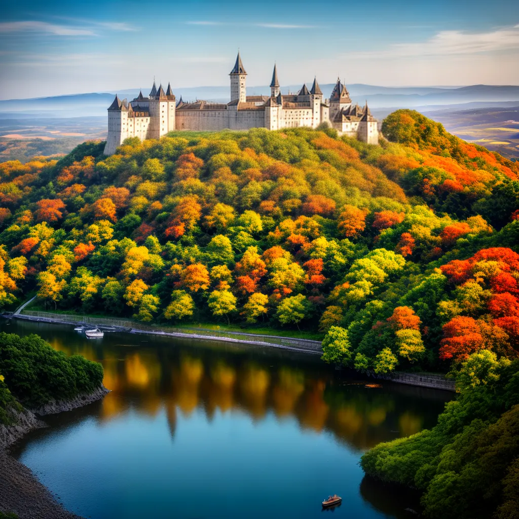 Fotos sonho navarra castelo borboletas