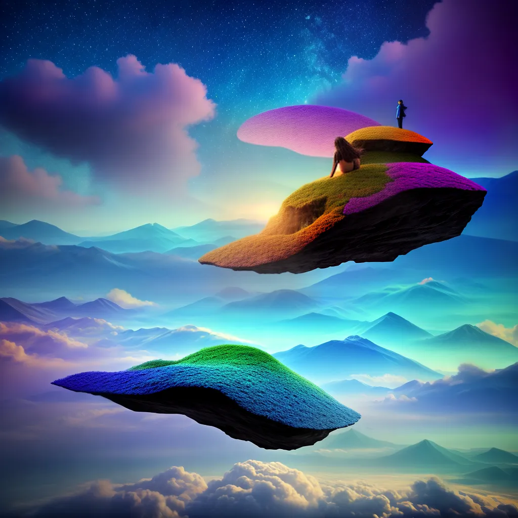 Fotos sonho nuvem colorido misterio 3