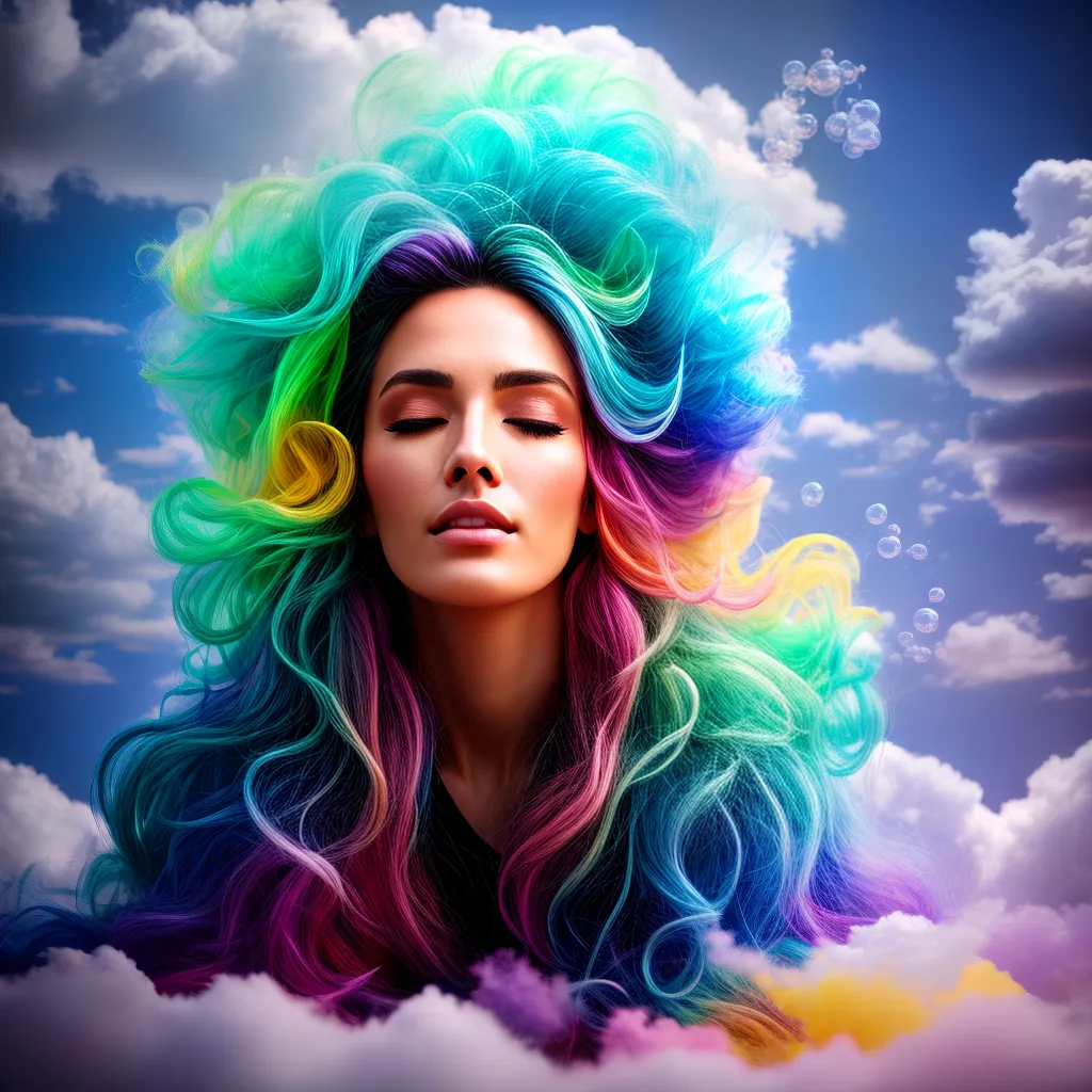 Fotos sonho nuvem colorido misterio 5