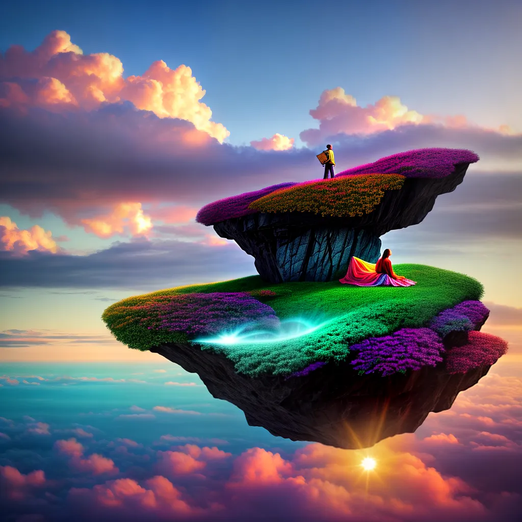 Descubra o Fascinante Universo dos Sonhos e seus Significados 3 Fotos sonho nuvem ilustracao vibrante
