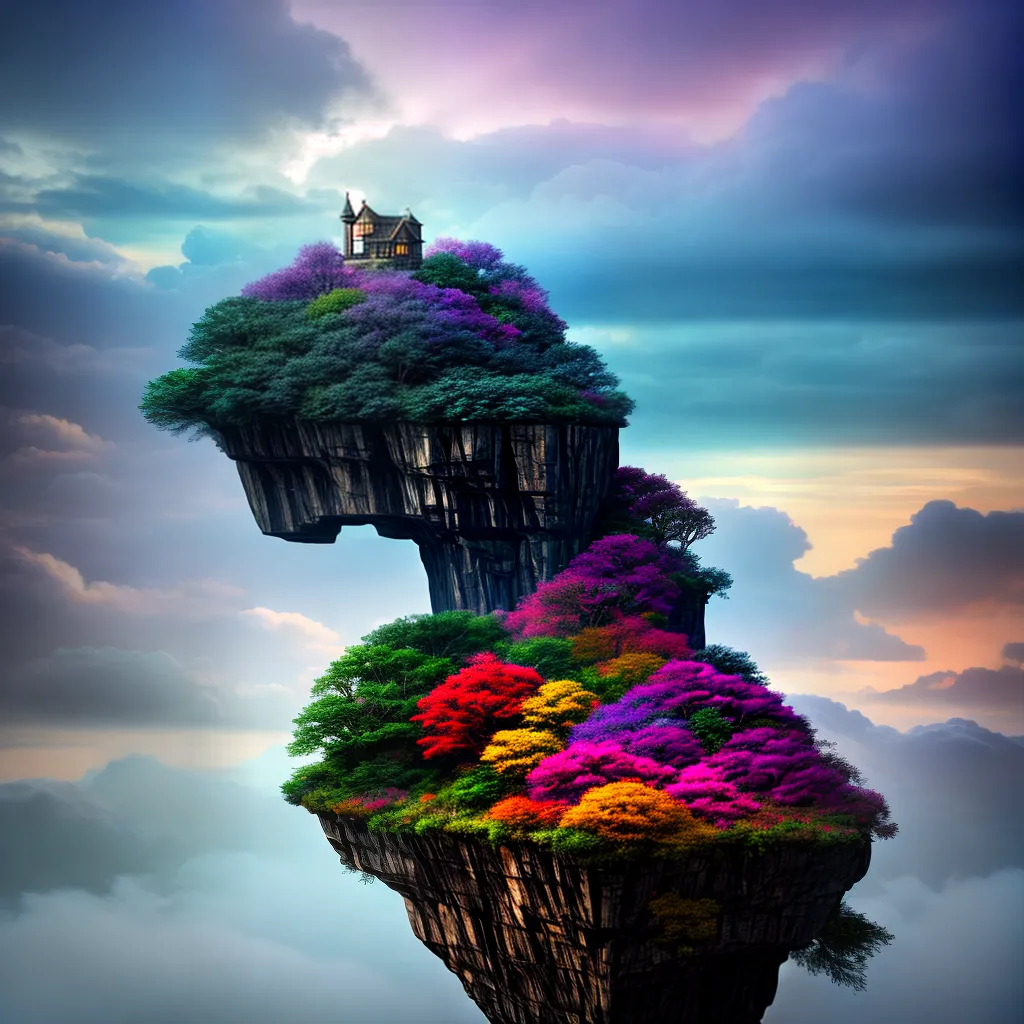 Fotos sonho nuvem simbolos coloridos 10
