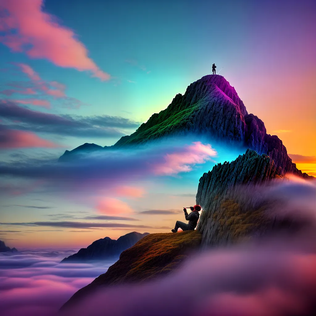 Fotos sonho nuvem simbolos coloridos 3
