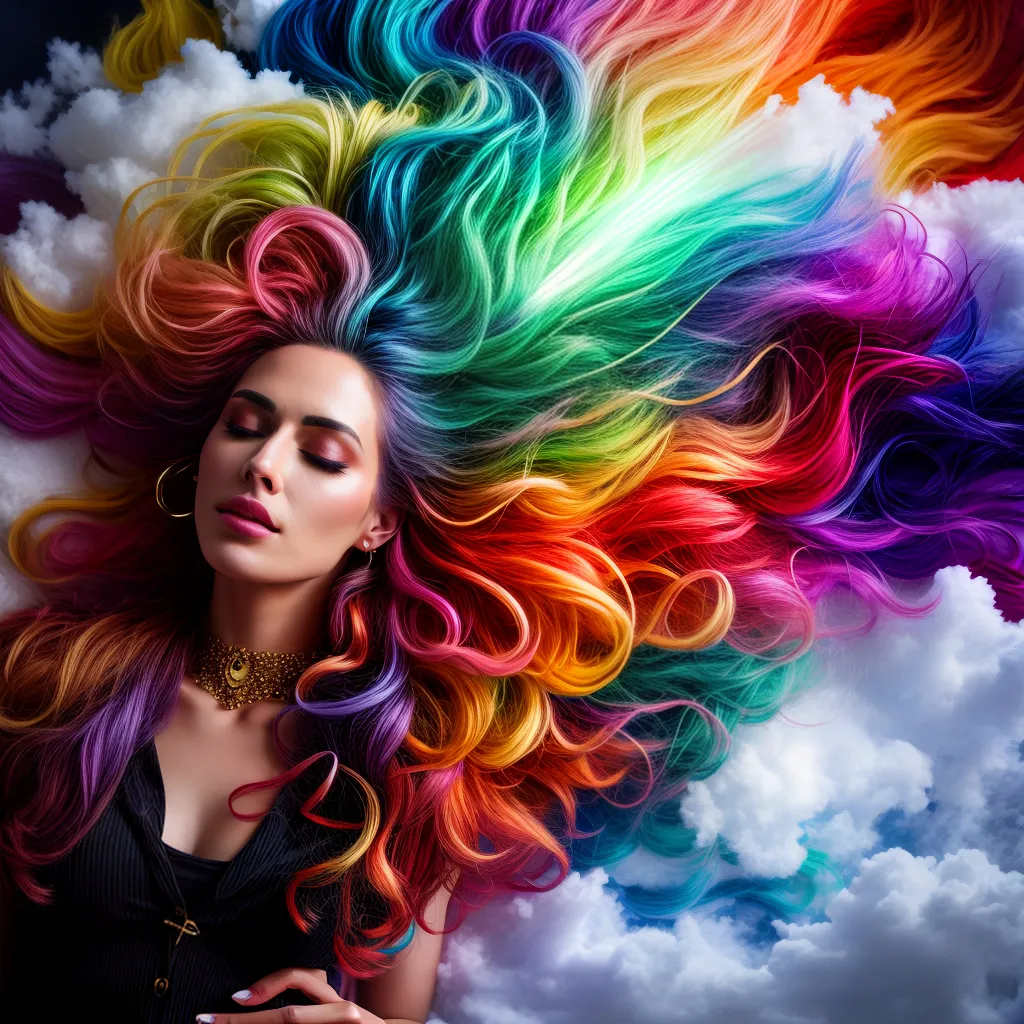 Fotos sonho nuvem simbolos coloridos 32