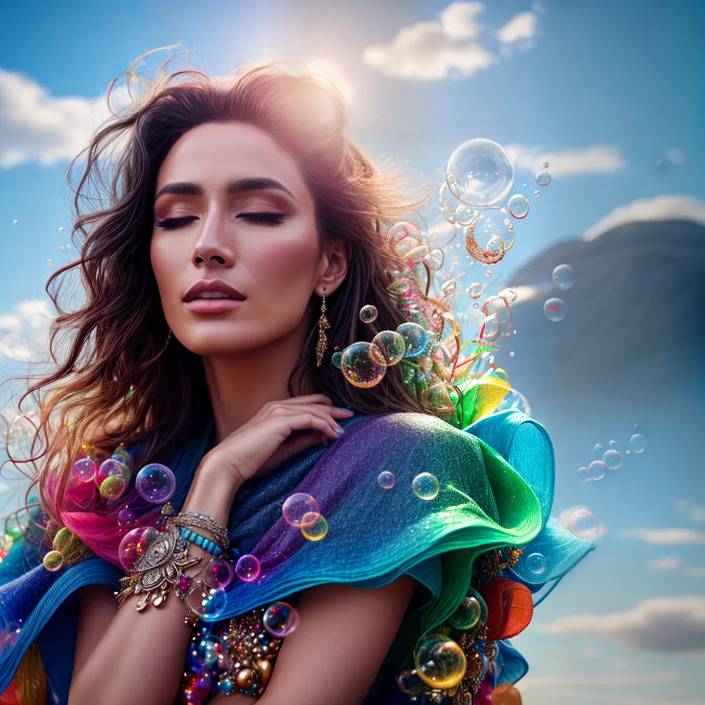 Fotos sonho nuvem simbolos coloridos 9