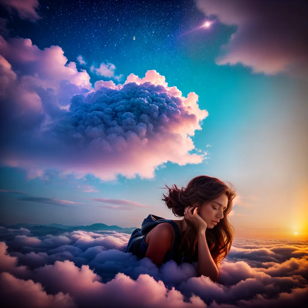 1. Descubra o Significado Fascinante dos Sonhos - Explore o Mundo Onírico! 4 Fotos sonho nuvem surreal estrelas lua